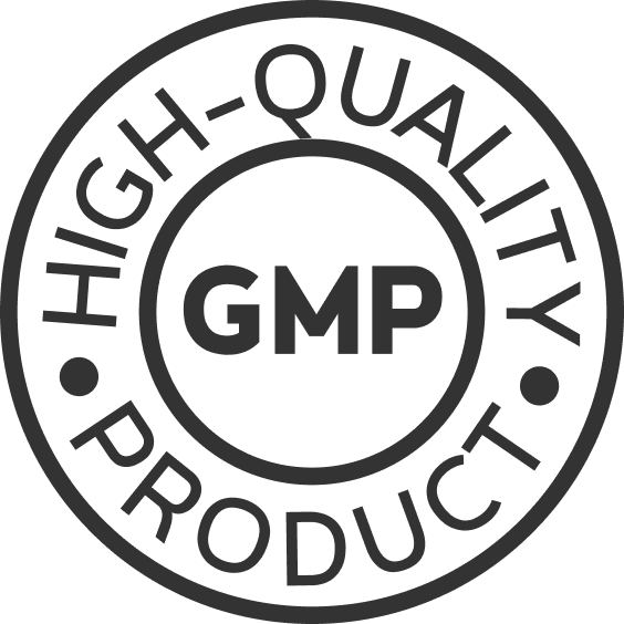 GMP high-quality product badge