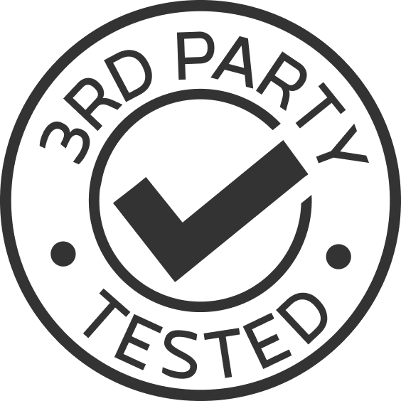 3rd party tested badge