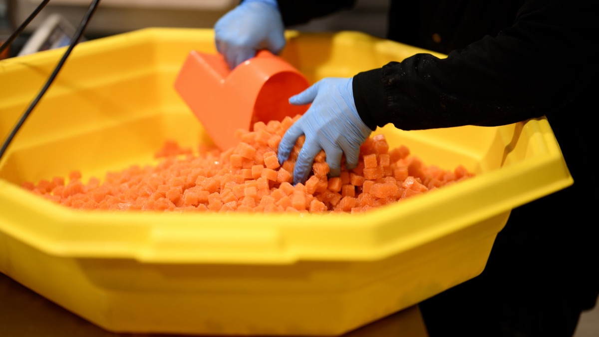 White label gummies in production
